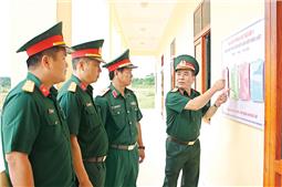 Tham mưu, chỉ đạo thực hiện tốt hoạt động công tác Đảng, công tác chính trị trong LLVT Quân khu